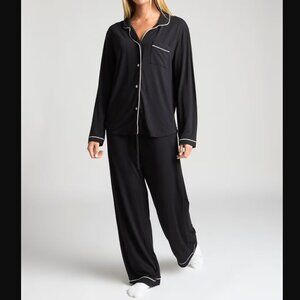 Comfrt Luna Lounge PJ Bundle Black X-Small NWT